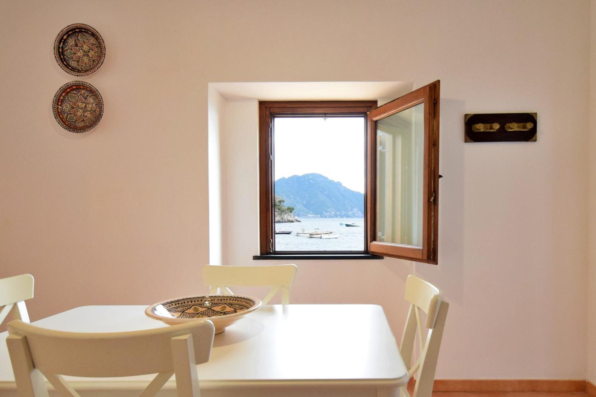 Casa Della Marina - Beach, Seaview, Wifi Conca dei Marini Kültér fotó