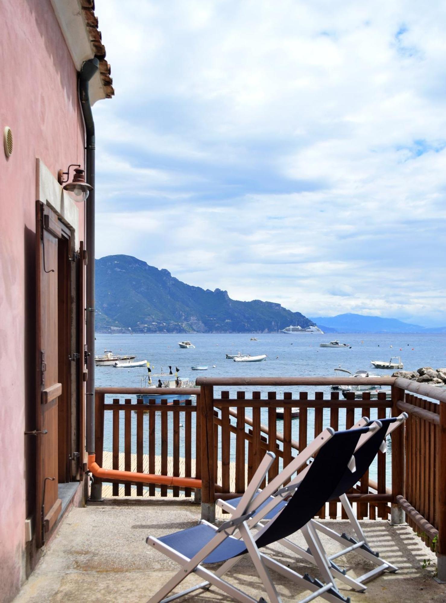 Casa Della Marina - Beach, Seaview, Wifi Conca dei Marini Kültér fotó